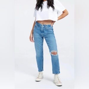 Good American Good Girlfriend Petite Jeans Indigo 26/2